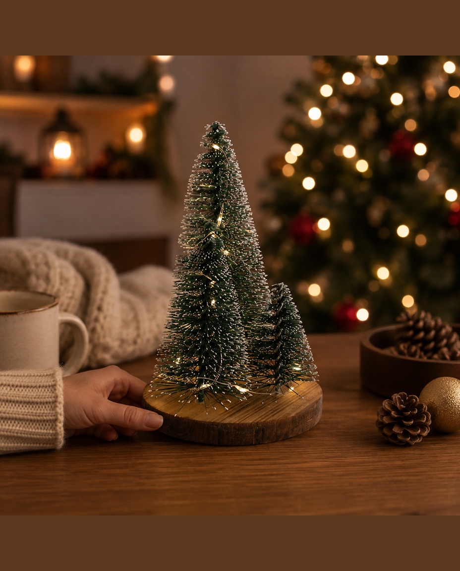 &Aacute;rvores de Natal com Luz Trio - image 1