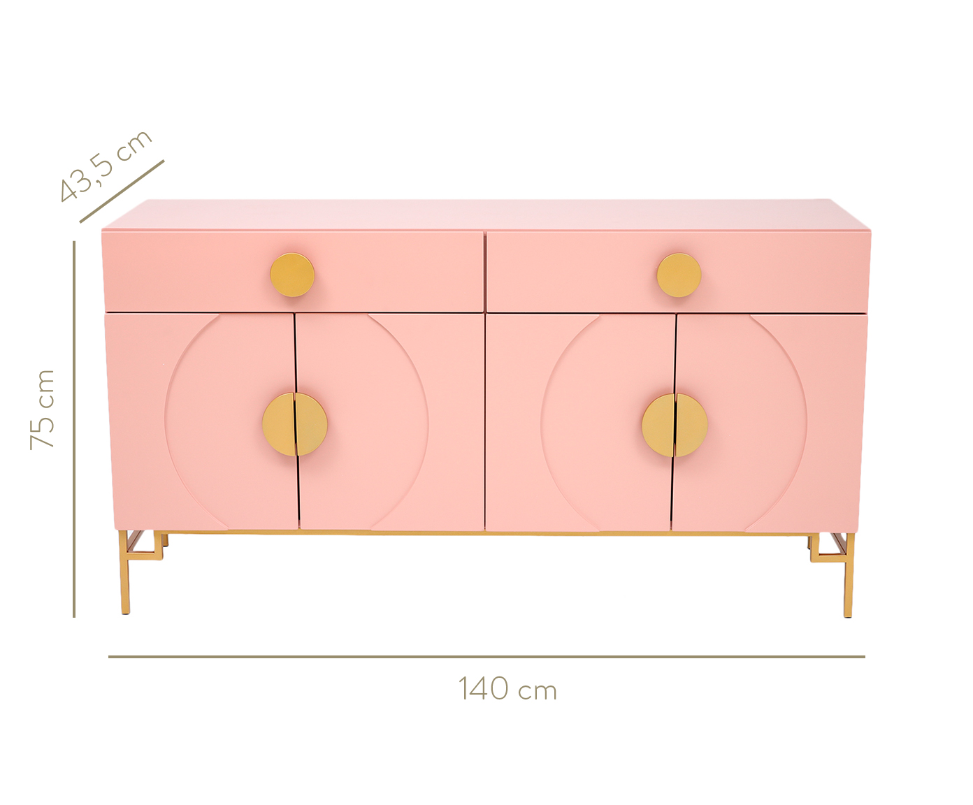 Buffet Duo Cerchio D'Oro - Ros&eacute; image number 12