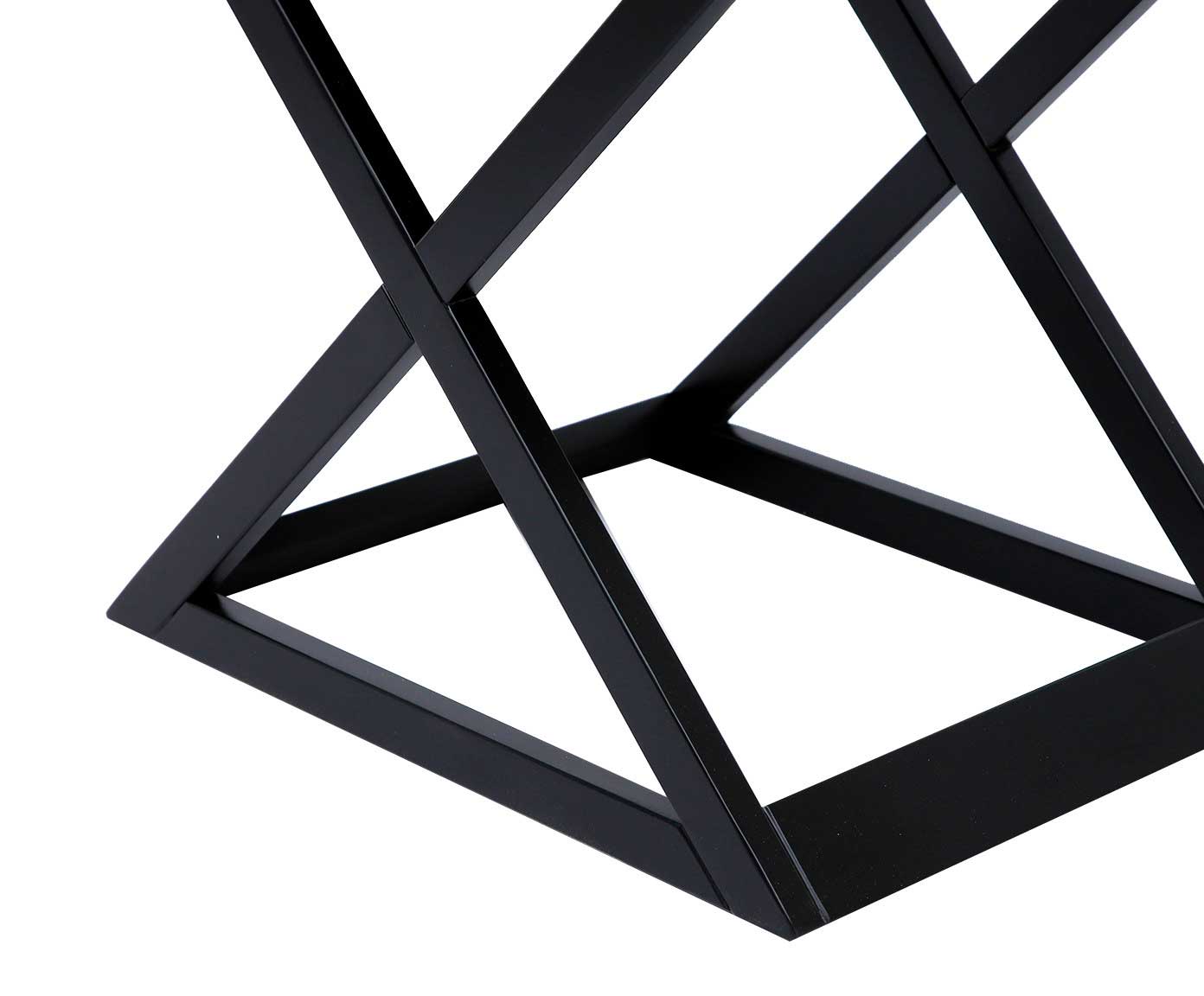 Mesa de Cabeceira Cross - Preto image number 8