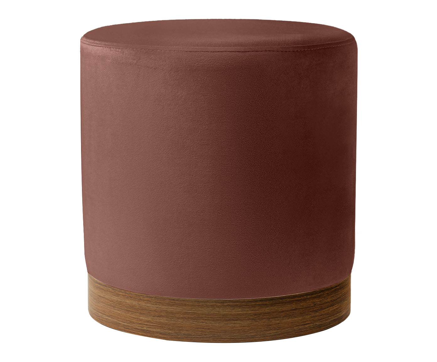 Puff em Veludo Harlow Pequeno Rose image number 0