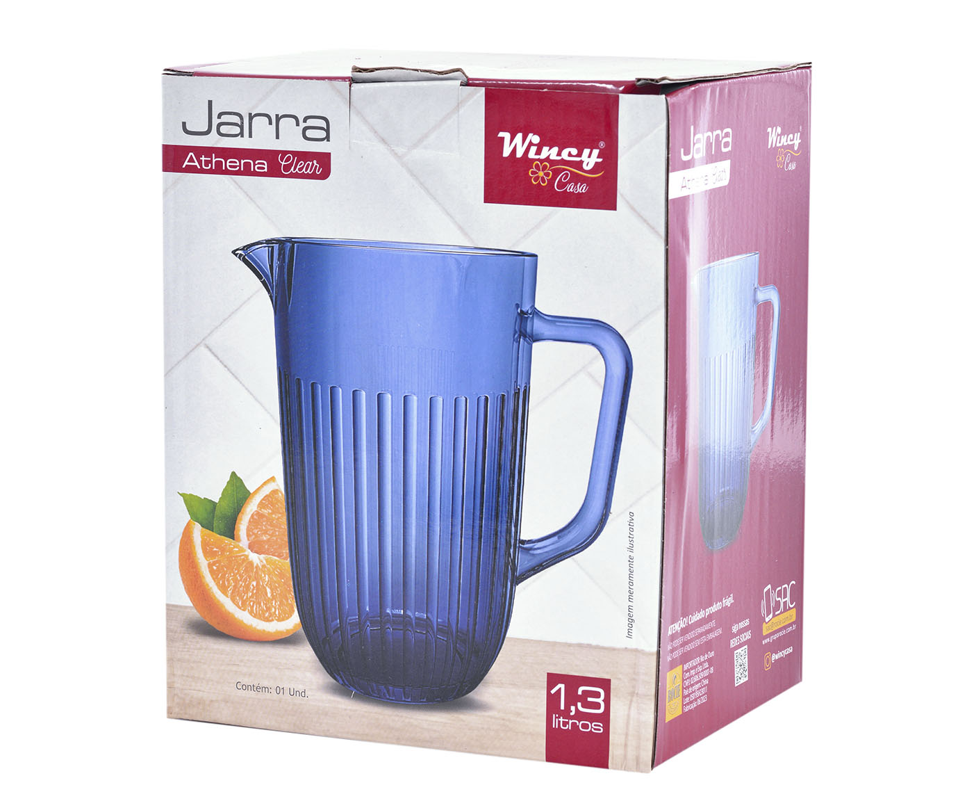 Jarra Athena Blue image number 1