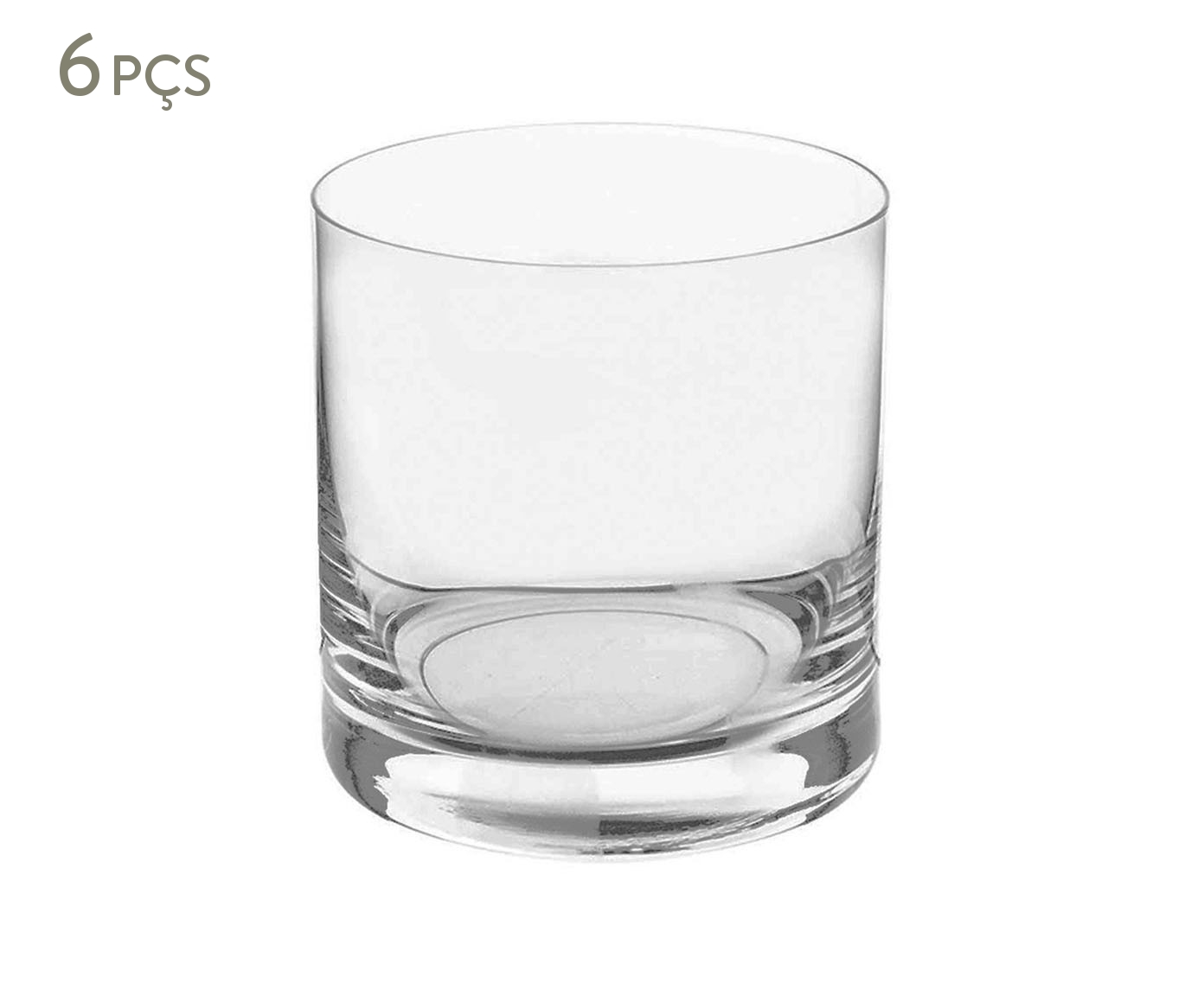 Jogo de Copos Baixos de Whisky em Cristal Ecol&oacute;gico Barware image number 0