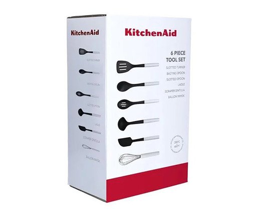 Jogo de Utens&iacute;lios para Cozinha Kitchenaid Branco image number 7