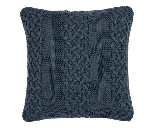 Almofada Tricot Castello Luxus Azul image number 0