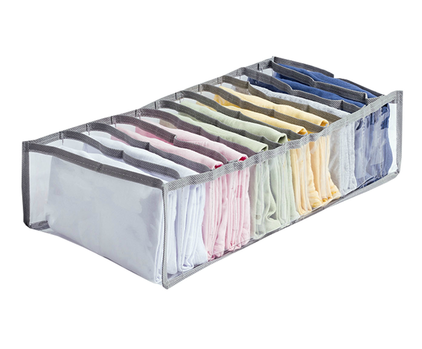 Organizador Colmeia Cristal Premium M Cinza - image 0