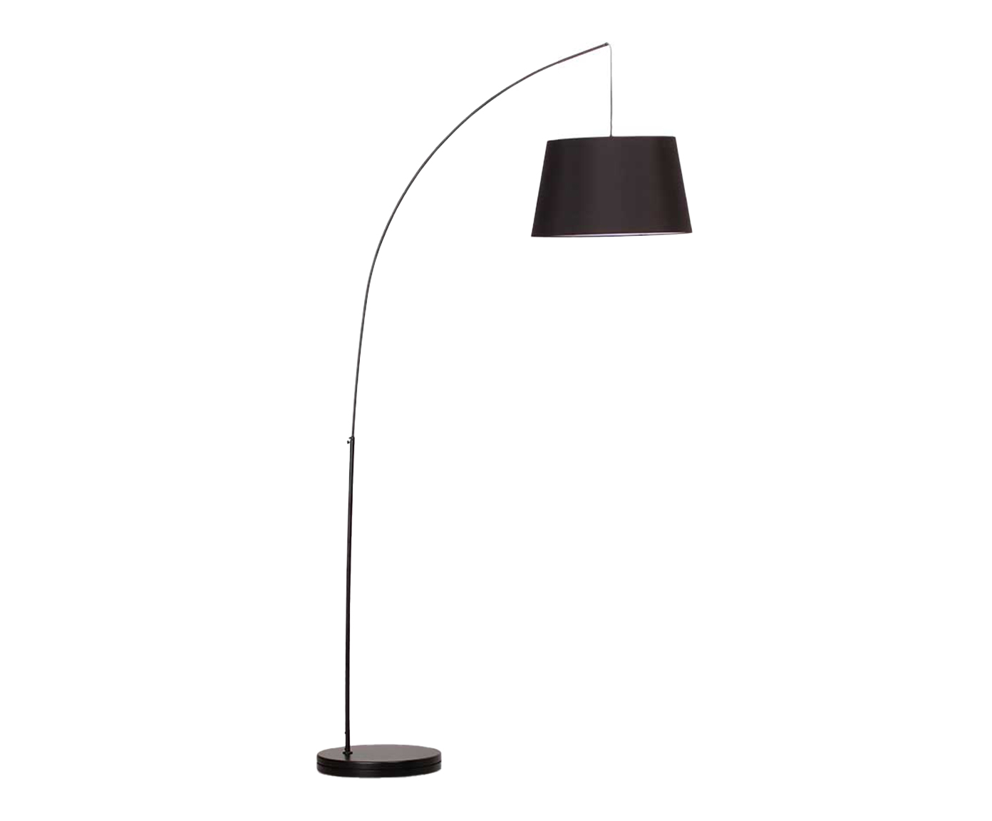 Lumin&aacute;ria Preta C&uacute;pula Cone Preto Bivolt - image 0