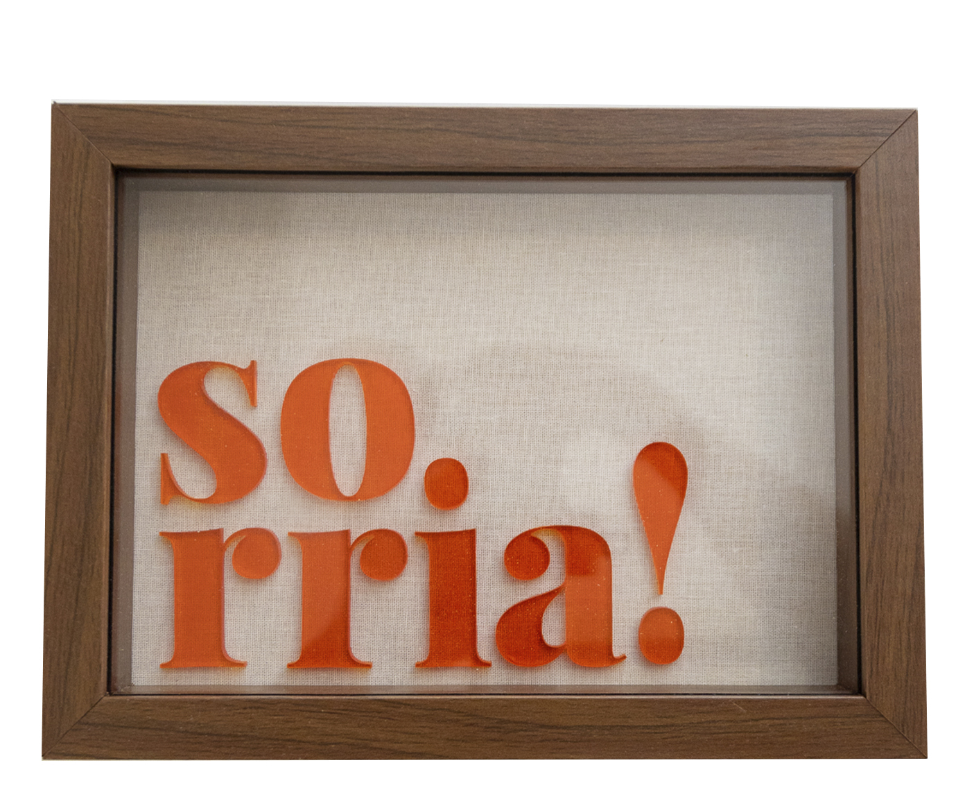 Quadro Decorativo "Sorria!" image number 0