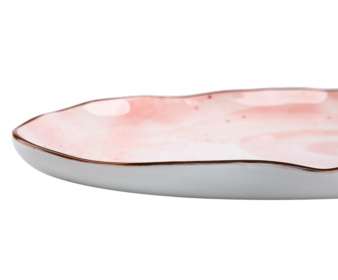 Travessa Oval Victoria Rosa image number 2