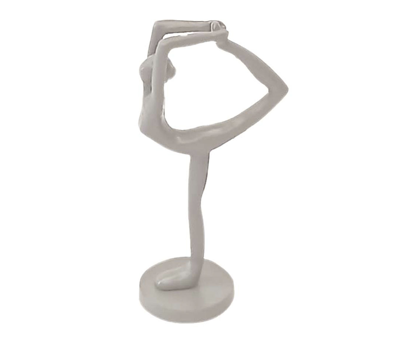 Escultura Ginast Artistica Prata image number 0