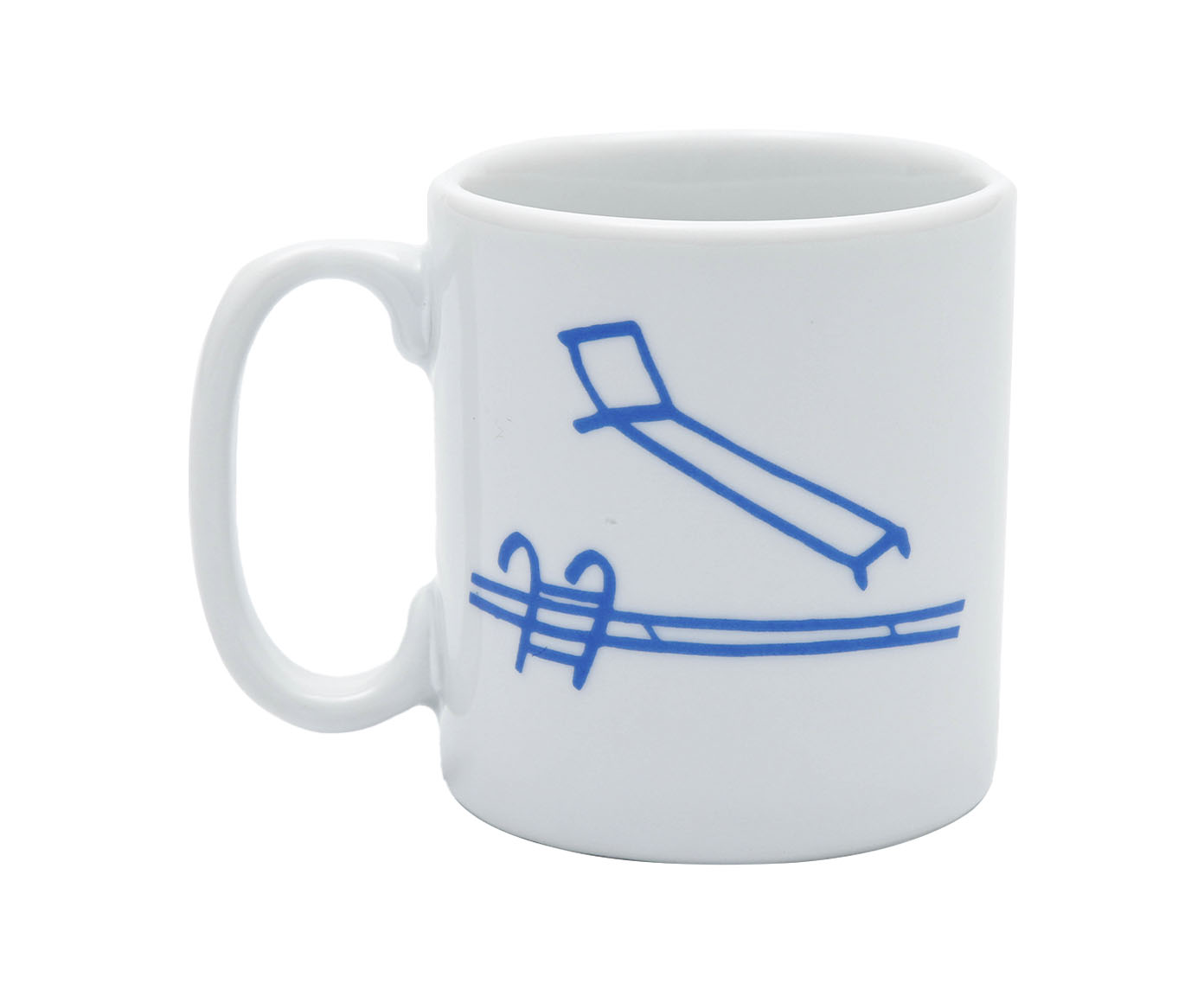 Caneca em Porcelana Piscina image number 3