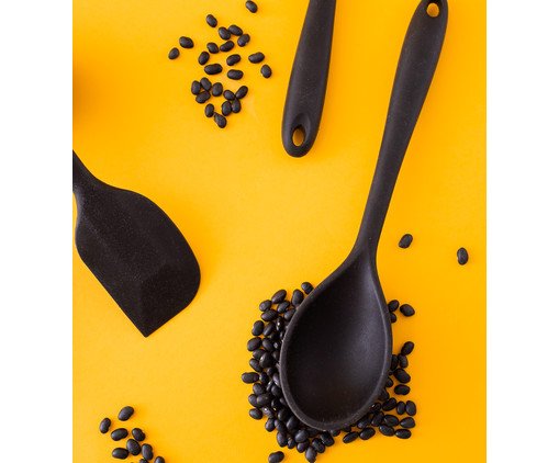 Colher de Silicone East Side - Preta image number 3