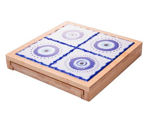 Jogo de Tab&uacute;a com Talheres para Queijo Greek Natural image number 1