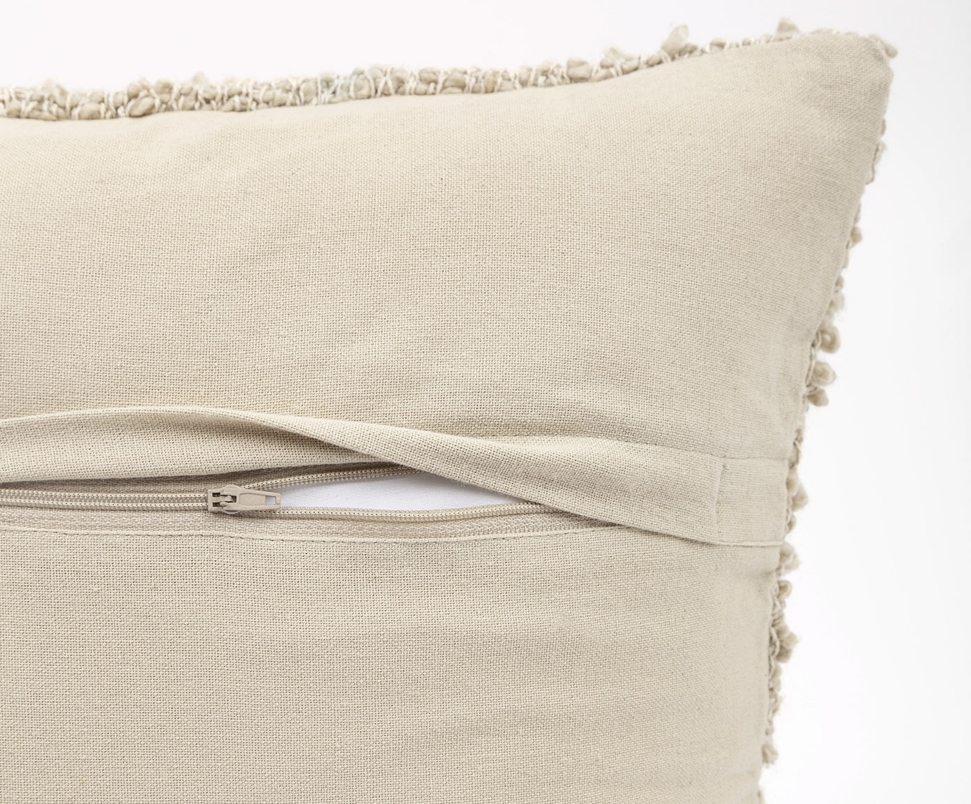 Capa de Almofada Boucle Natural image number 4
