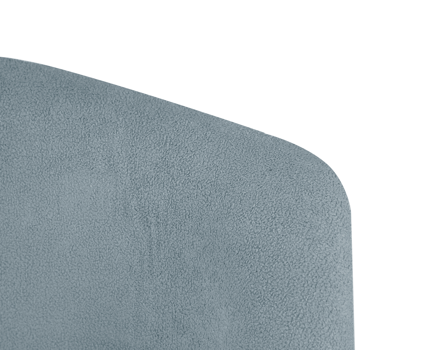 Cabeceira em Boucle Aveludado Smooth Azul image number 4