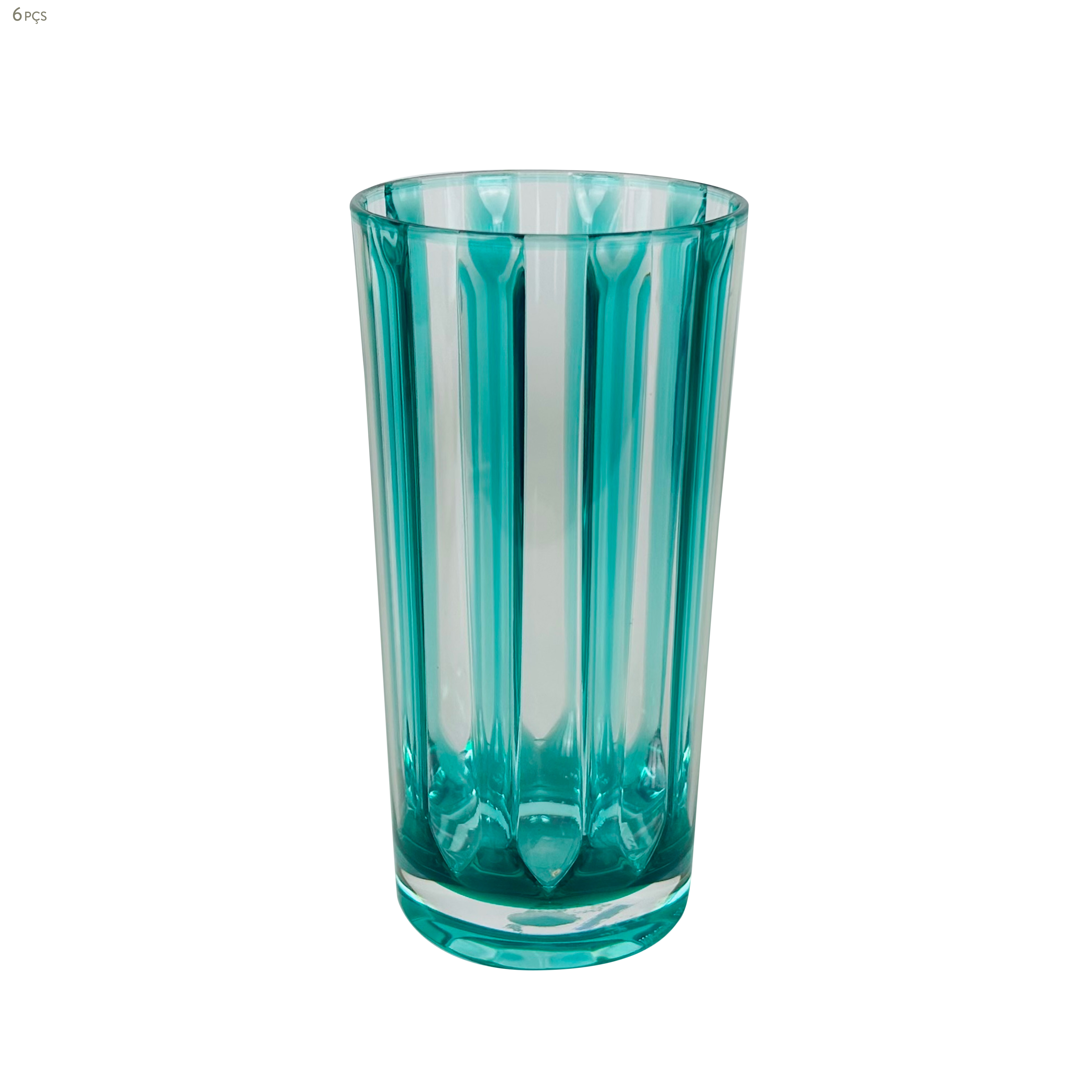 Jogo de Copos Grandes Fancy Verde - image 0