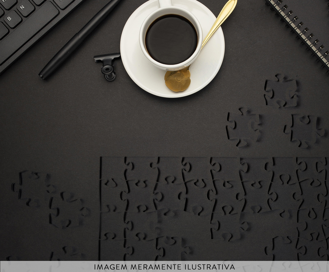 Jogo de Quebra-Cabe&ccedil;a Transparente M&eacute;dio com Moldura Madeira image number 5