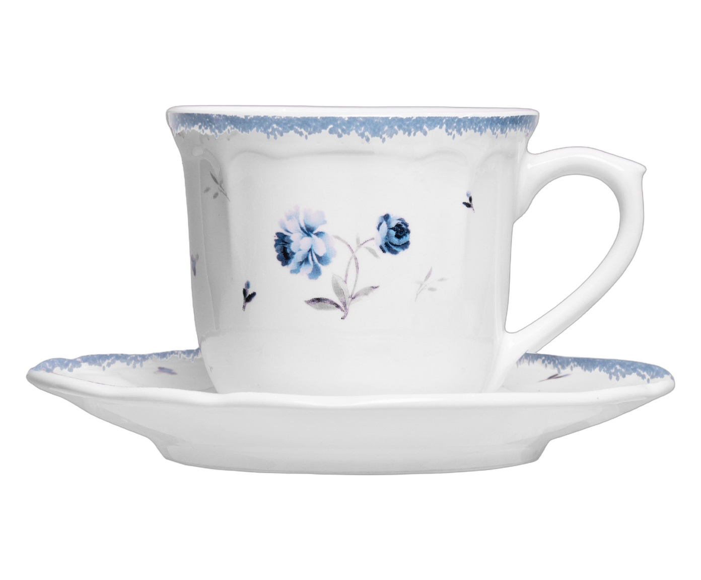 Jogo para Ch&aacute; e Caf&eacute; Florescer Azul - 20P&ccedil;s image number 1