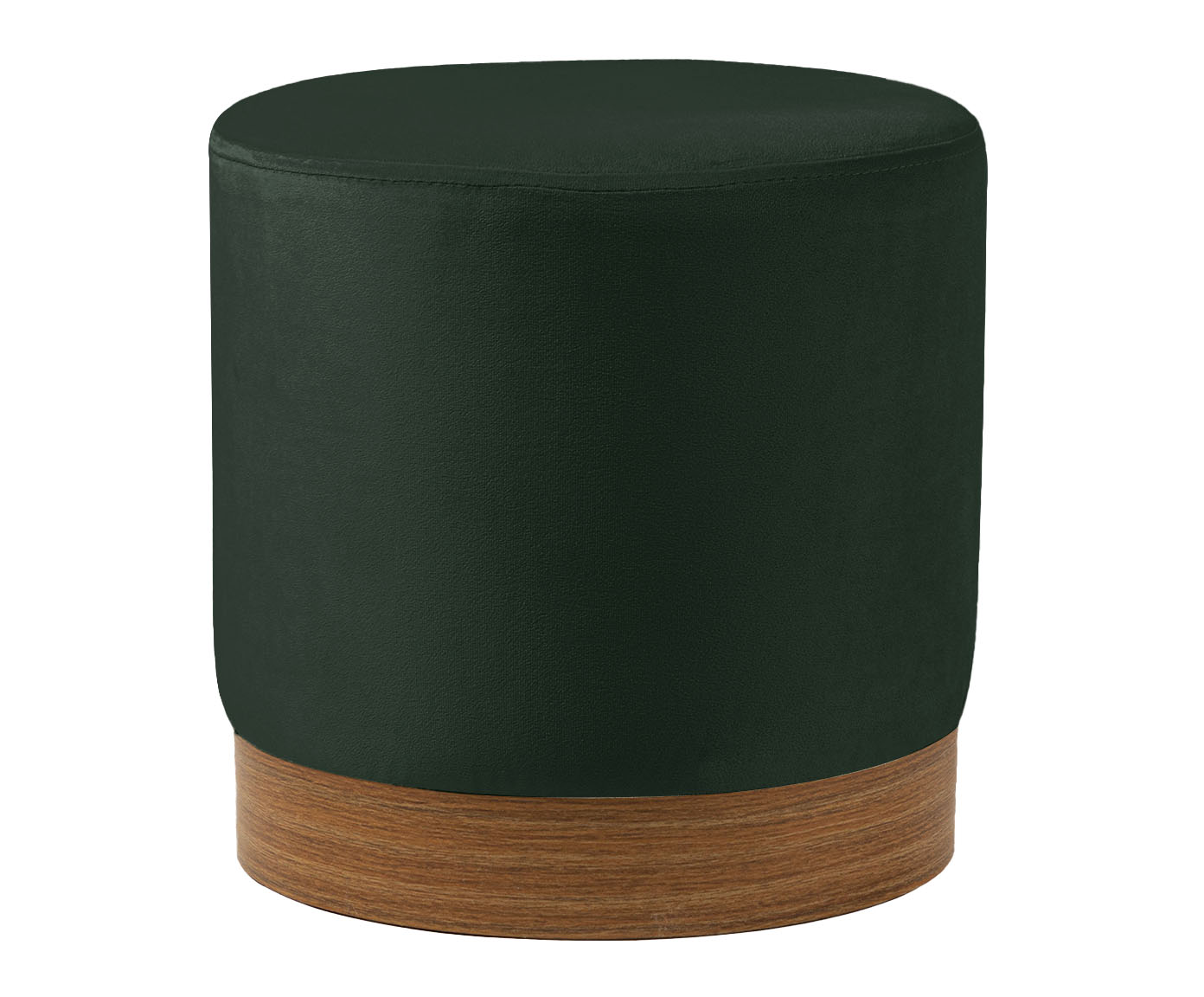 Puff em Veludo Harlow Pequeno Verde image number 0