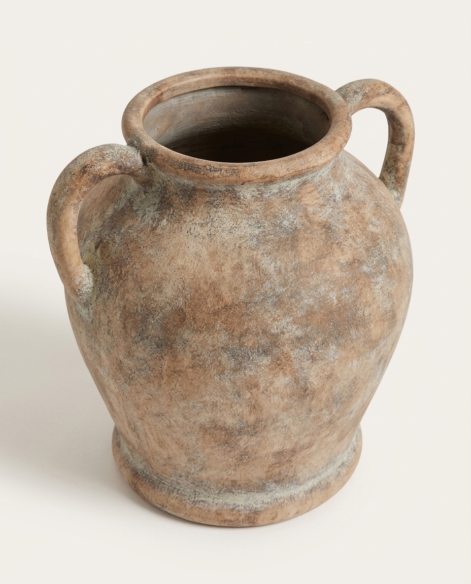 Vaso Decorativo Arvexia Cinza e Marrom - image 1