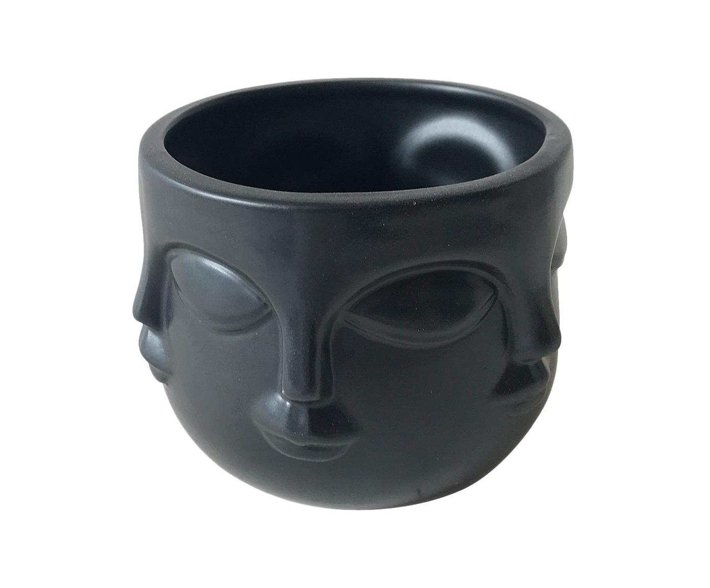 Cachepot Gesichter Preto image number 0