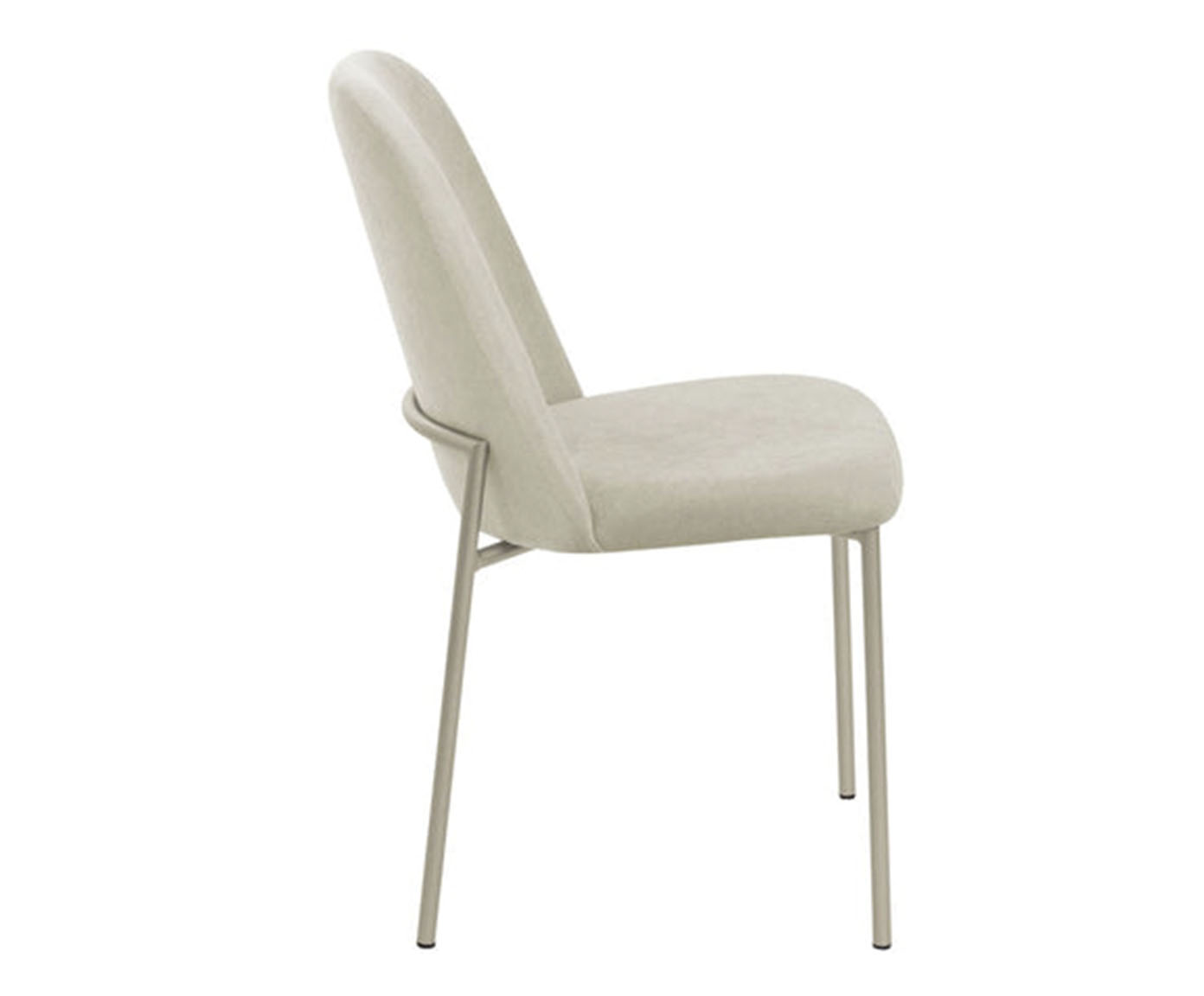 Conjunto de Cadeiras Lucille - Bege Soft Palha e Champanhe image number 2