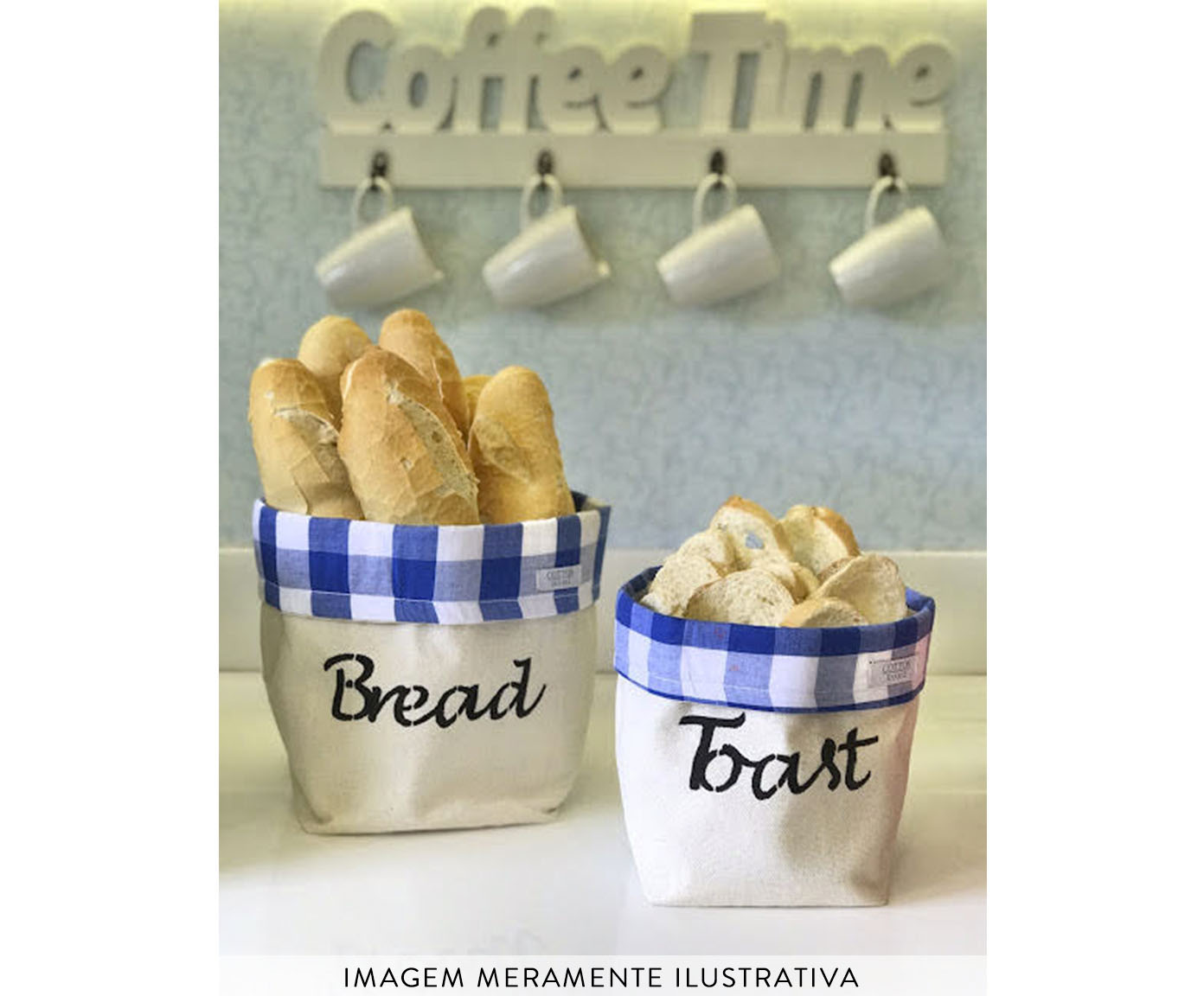 Jogo de Cestos Bread & Toast image number 1