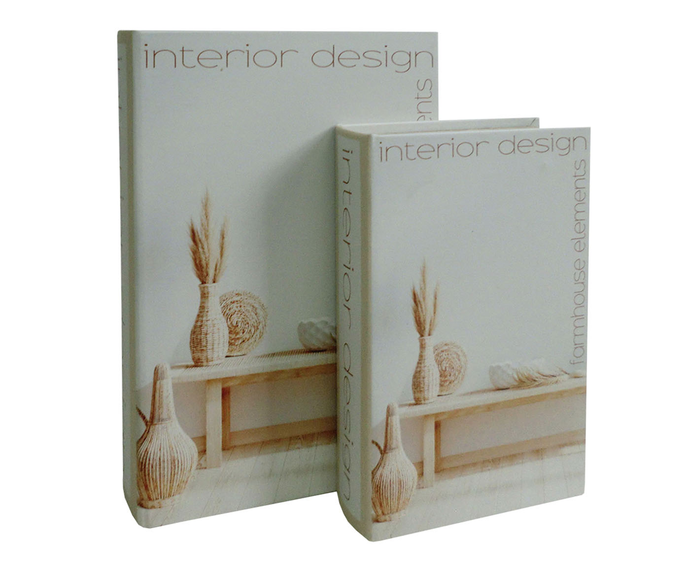 Jogo de Book Box Huallpa Cinza image number 0