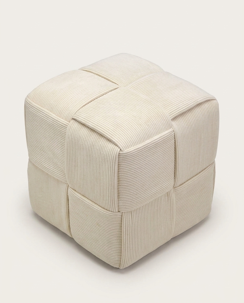 Banco em Veludo Transpasse - Branco image number 3