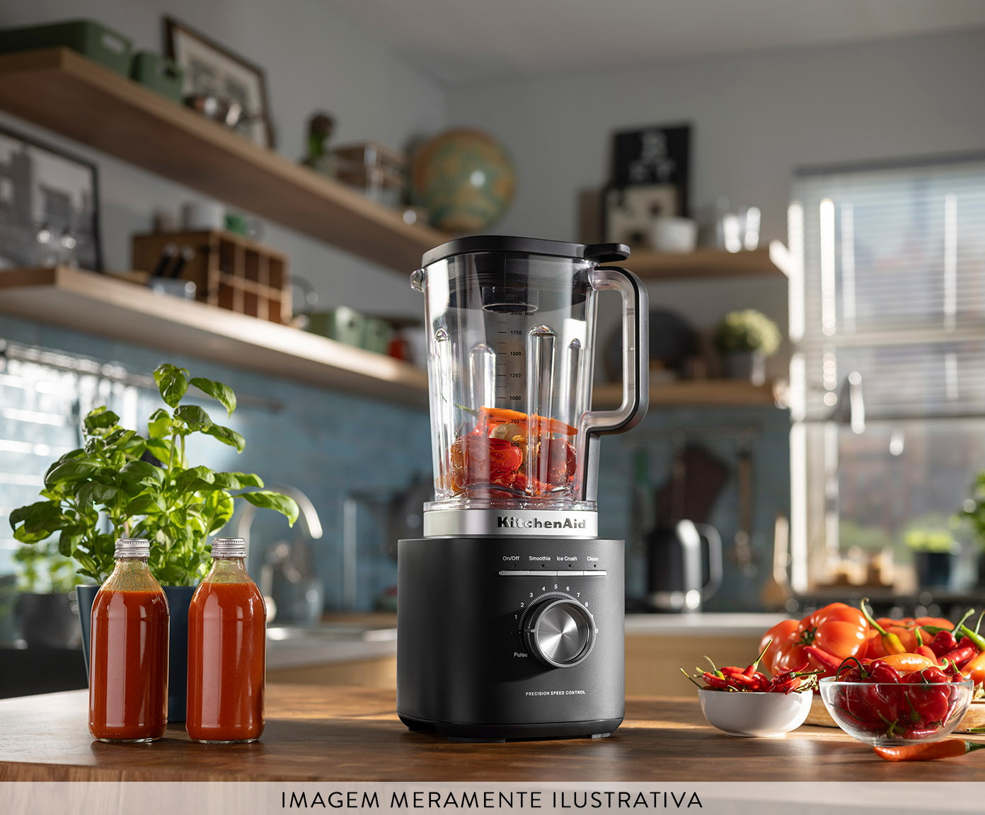 Liquidificador Pure Power Kitchenaid Black Matte image number 8