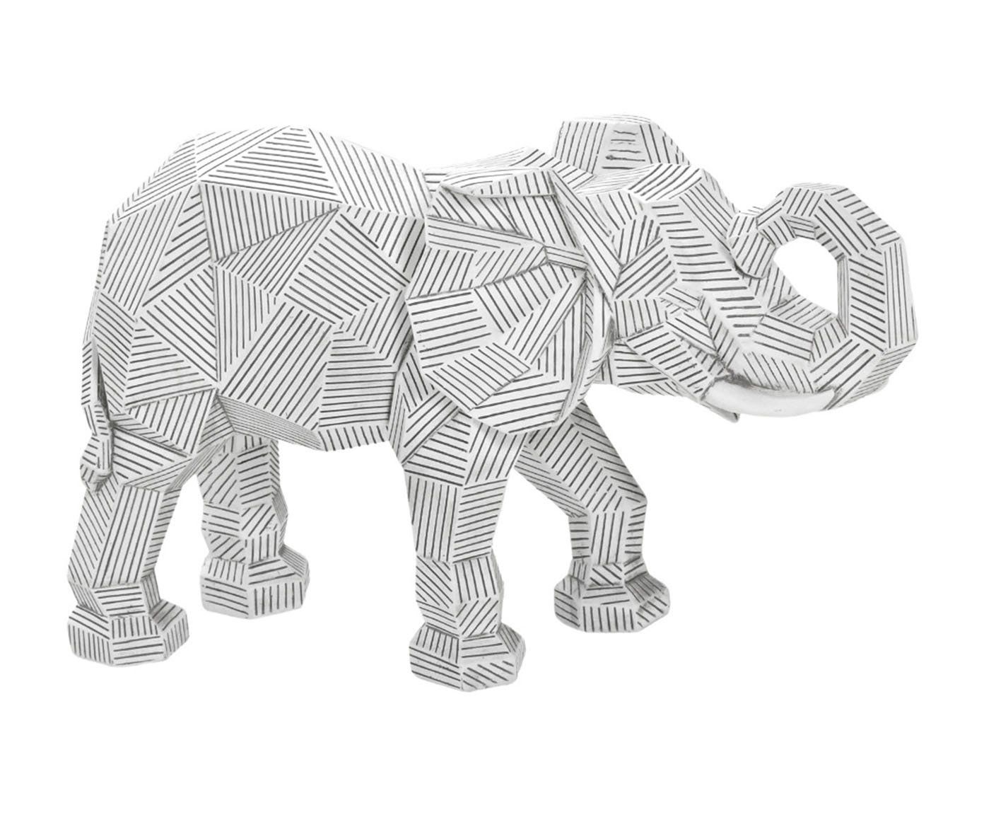 Elefante Decorativo Off White image number 0
