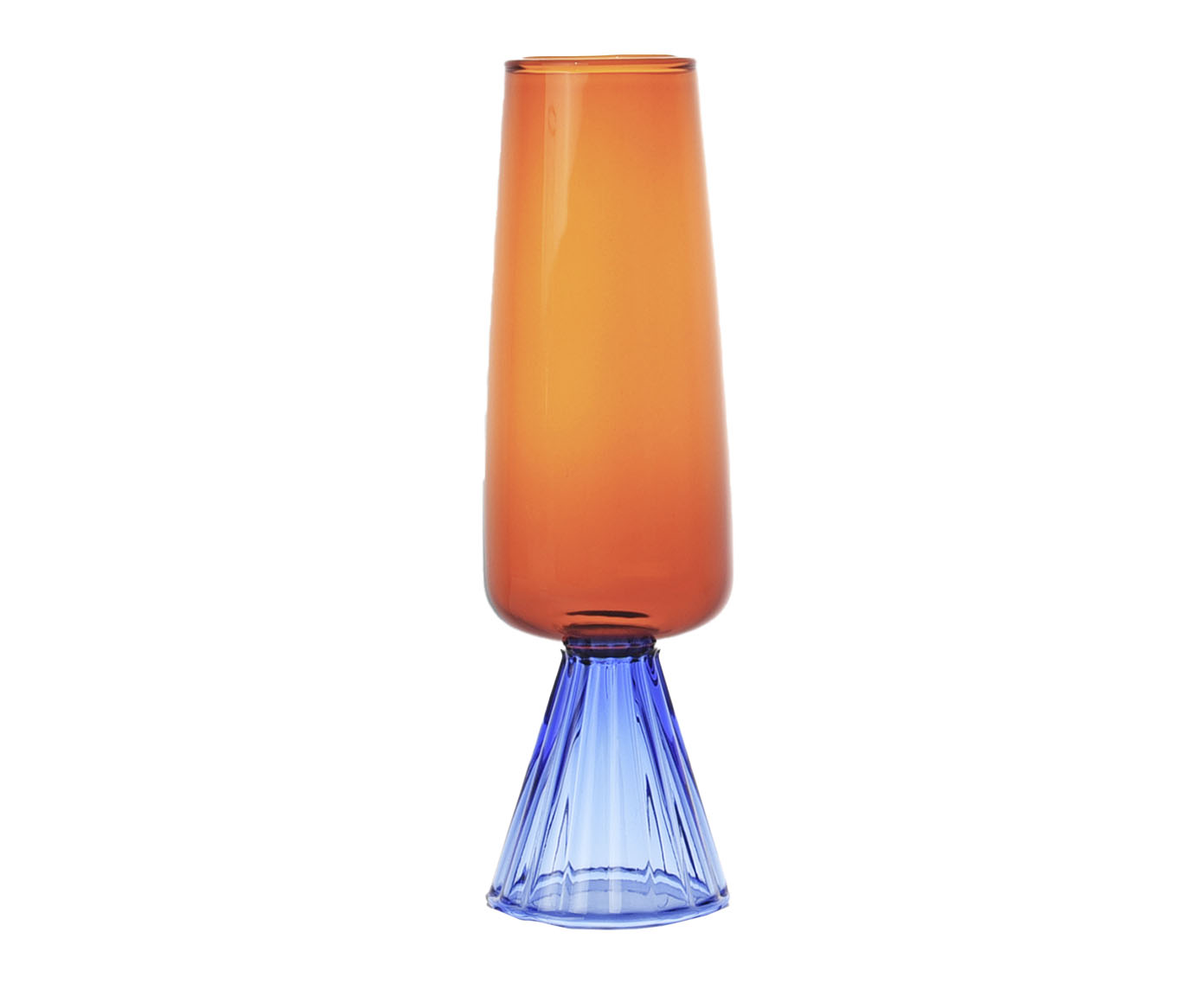 Ta&ccedil;a de Champanhe Zhou - Laranja e Azul - image 0