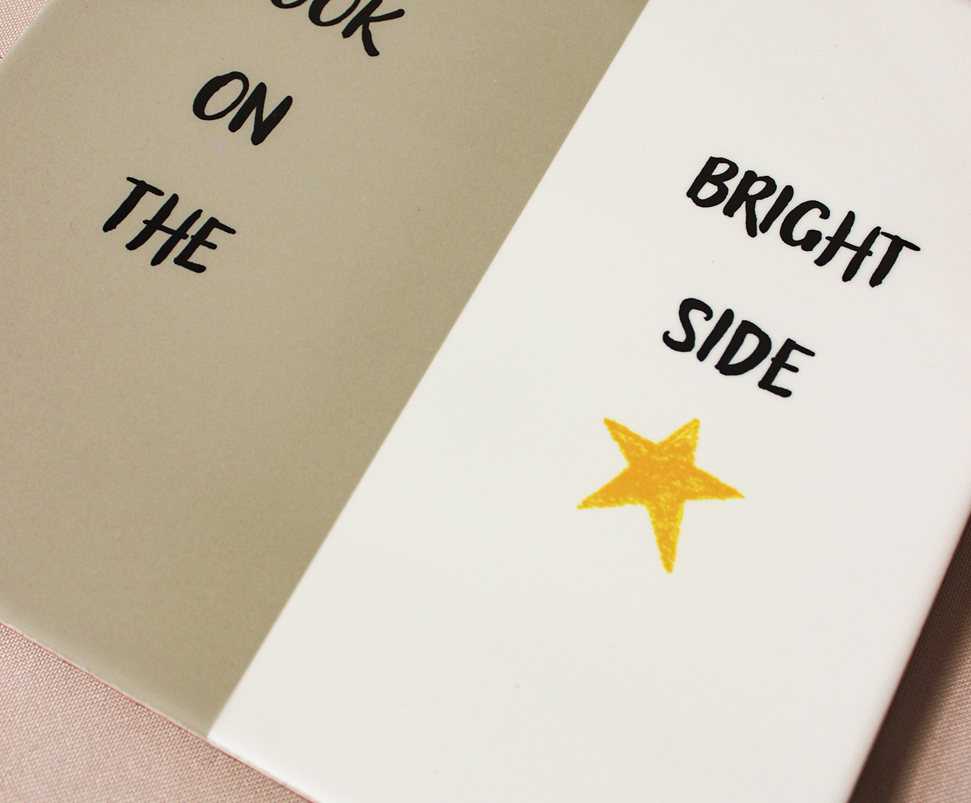 Azulejo Decorativo "Look On The Bright Side" image number 1