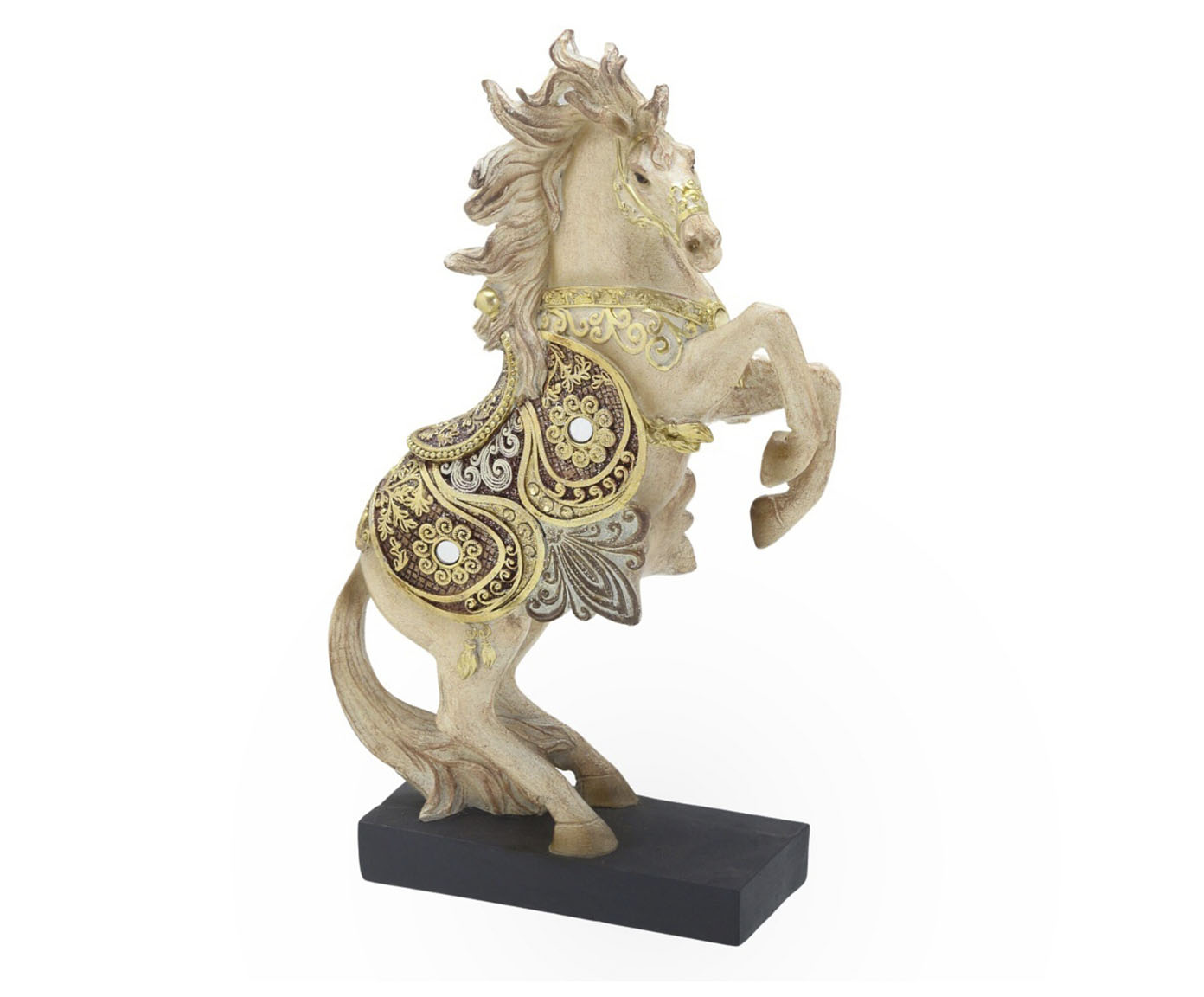 Adorno Cavalo Deville - Bege image number 0