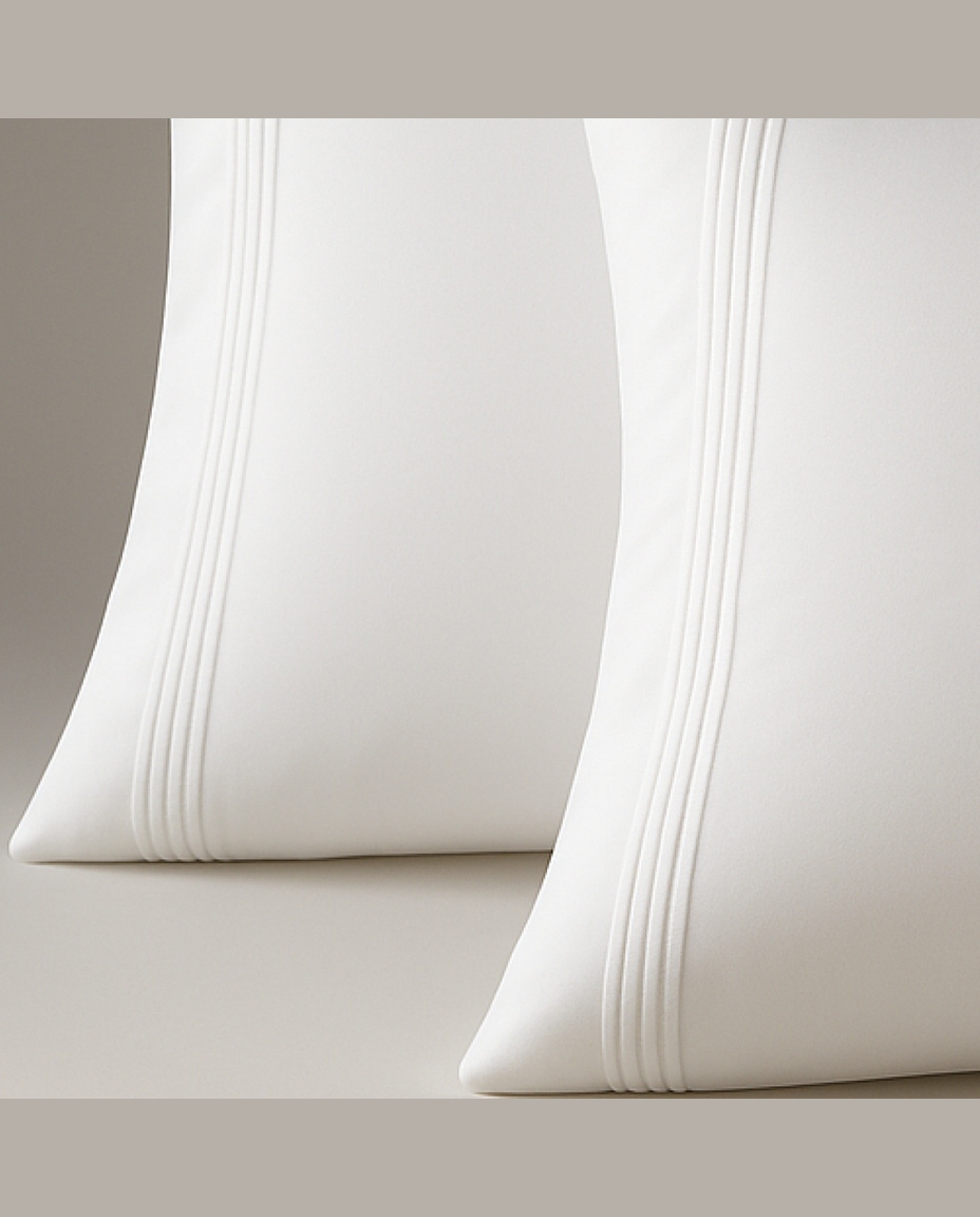 Jogo de Fronhas Calm Branco image number 4