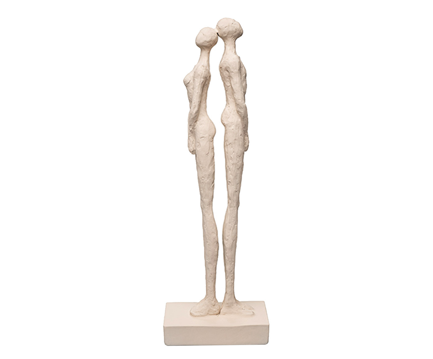 Escultura Casal Poranga Creme image number 0