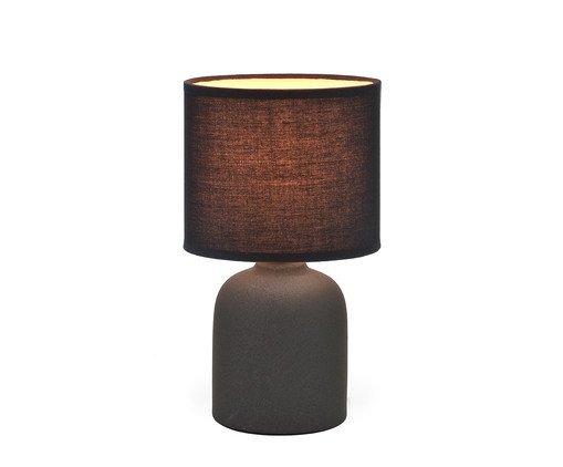 Lumin&aacute;ria de Mesa Gr&acirc;nulo Preto - image 1