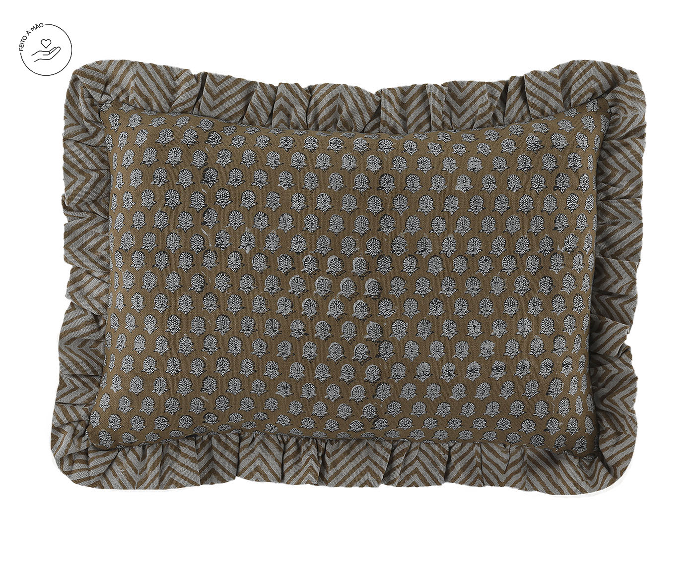 Capa de Almofada Kenya Mostarda - image 0
