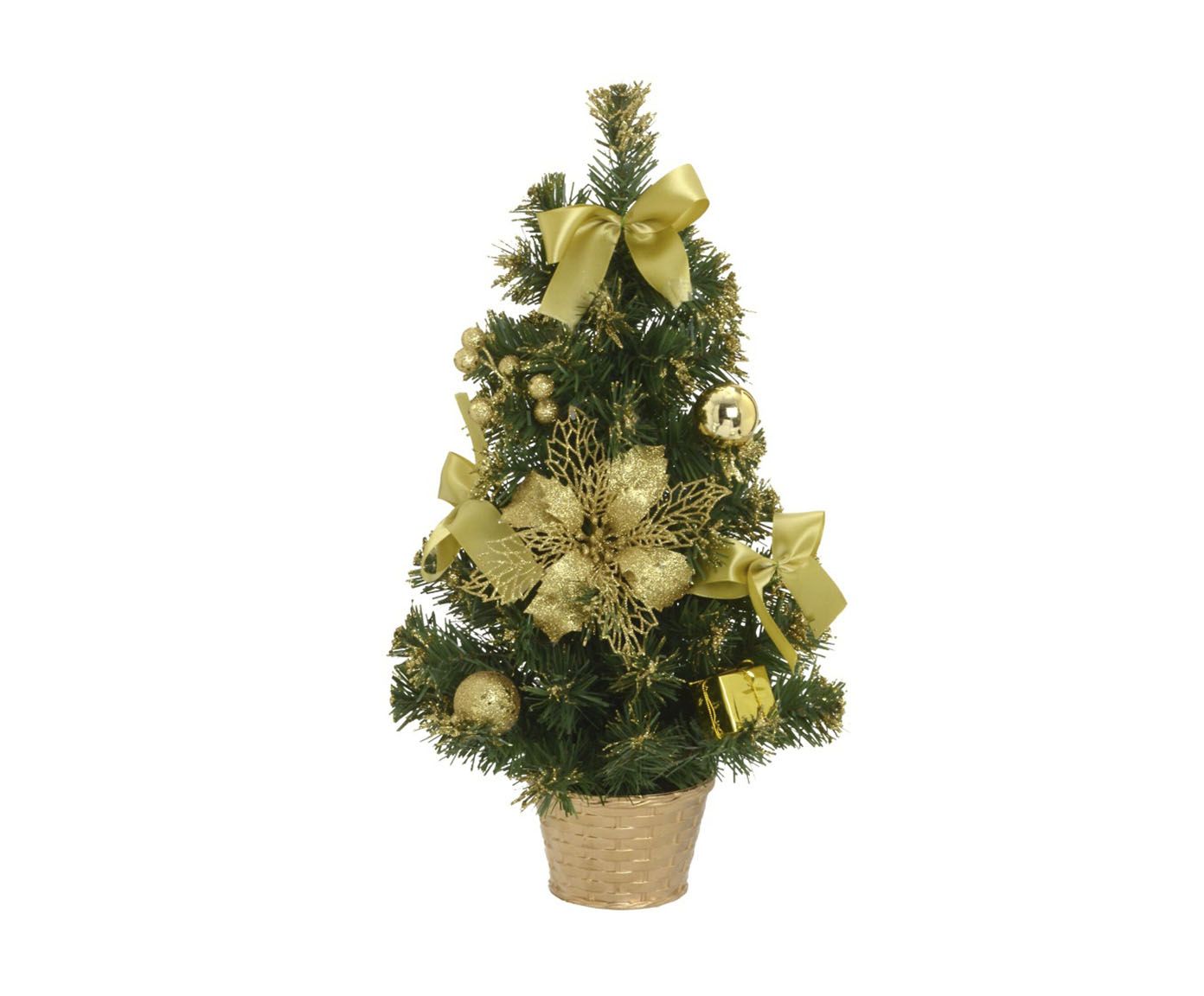 Mini &Aacute;rvore de Natal Decorada - 49 cm image number 0
