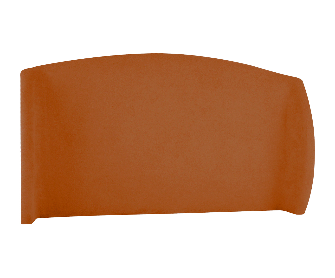 Cabeceira em Boucle Aveludado Smooth Terracota image number 3