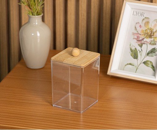 Organizador com Tampa My Box Transparente image number 3
