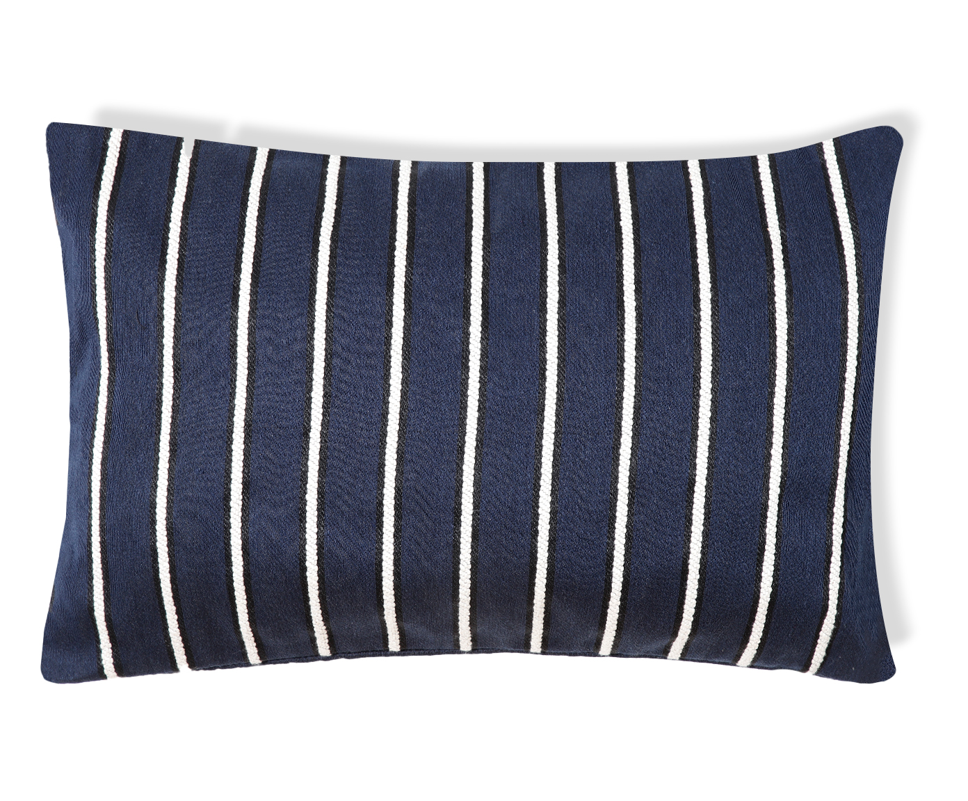 Capa de Almofada Retangular Jacquard Marais Azul Marinho - image 0