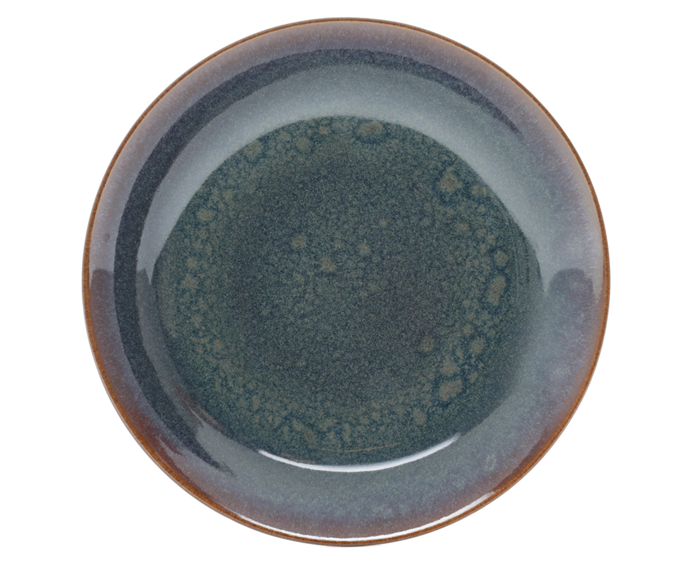 Jogo de Pratos Fundos em Porcelana Reactive Glaze image number 1