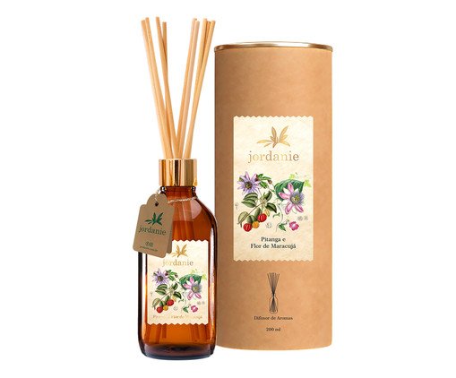 Difusor de Aromas Pitanga e Maracuj&aacute; Jani - 200ml - image 0