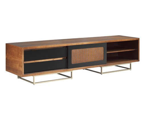 Rack Magna - Natural e Preto - image 0