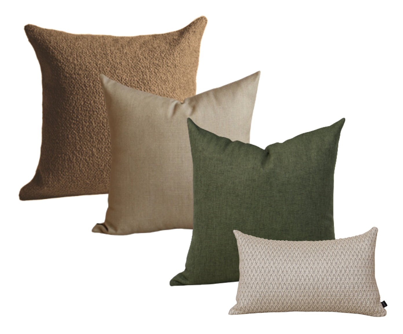 Kit Almofadas &Iacute;ris Fendi e Verde - image 0