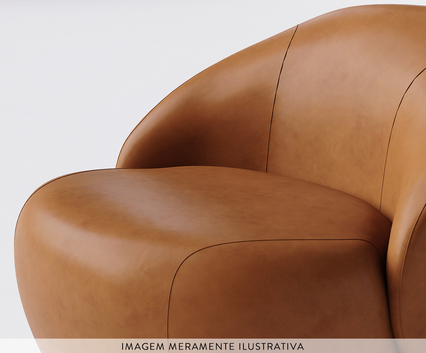 Poltrona Zoe Marrom image number 1