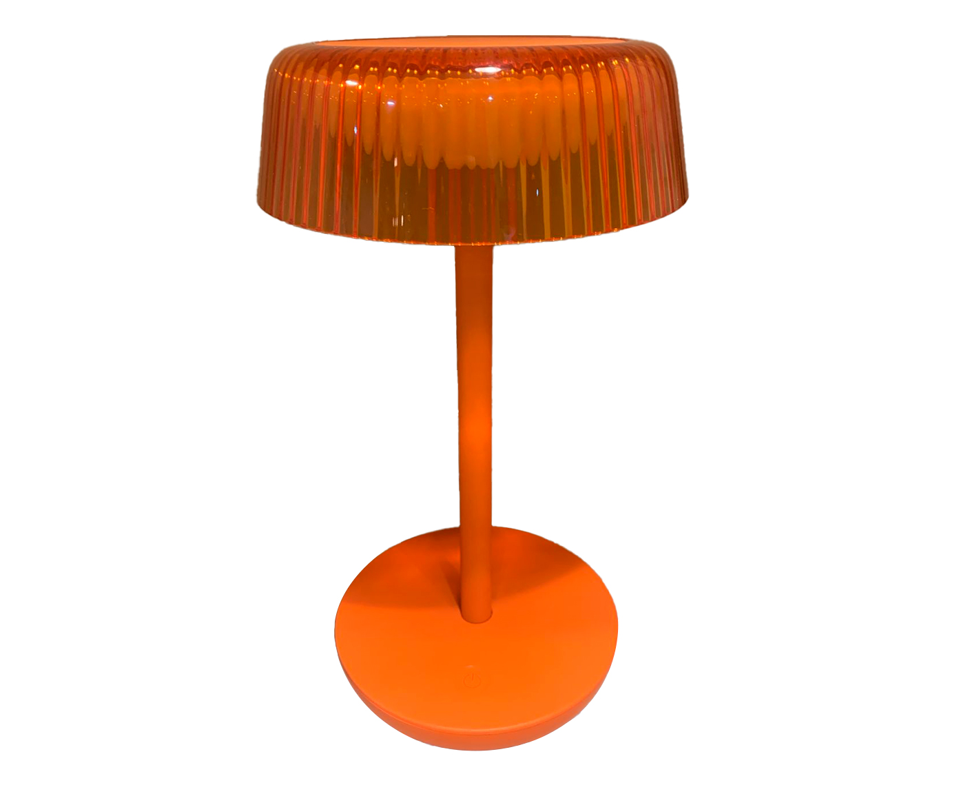 Lumin&aacute;ria de Mesa Recarreg&aacute;vel Bivolt Lauren Laranja - image 0