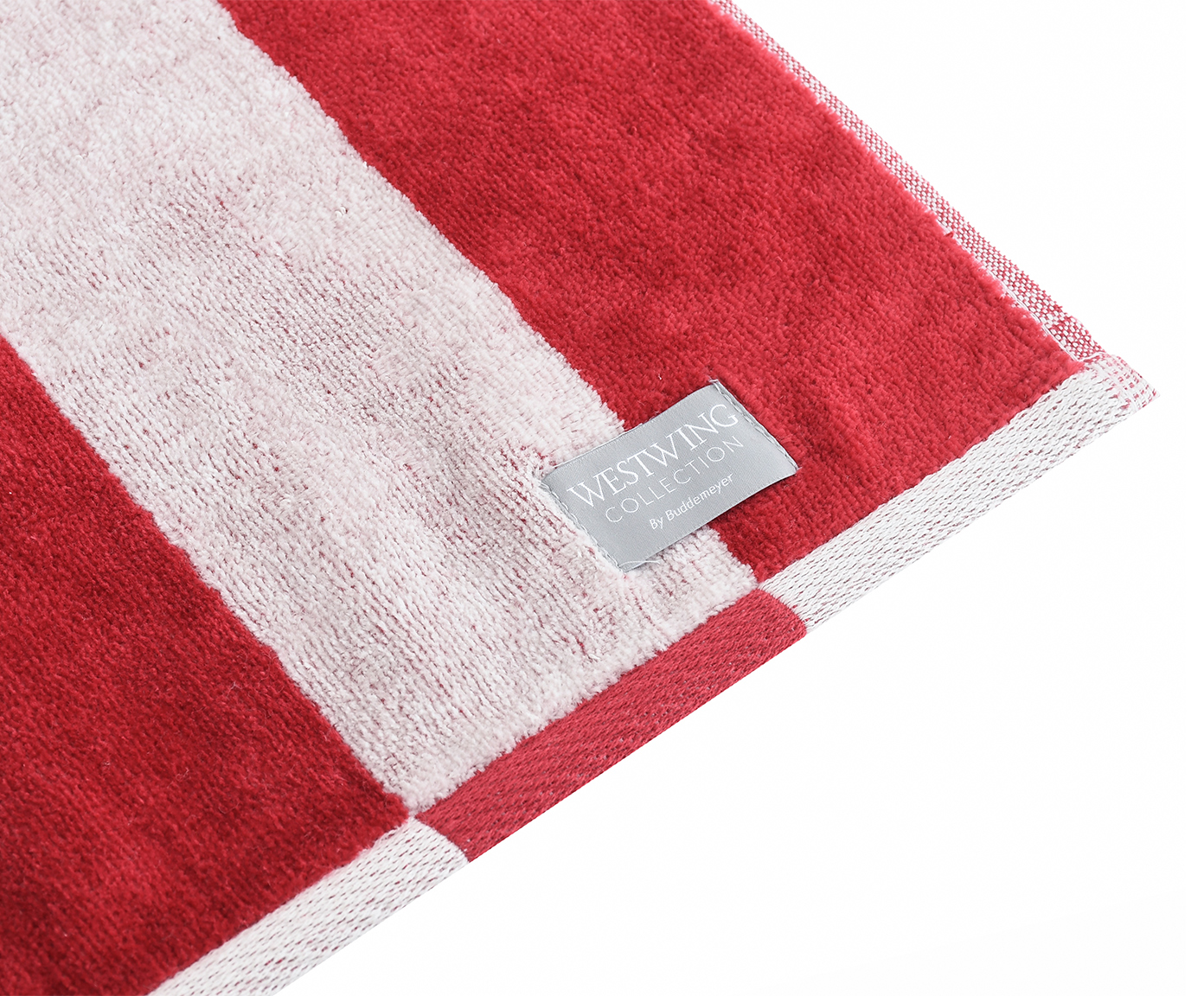 Toalha de Praia Maldivas Vermelho e Off-White image number 8