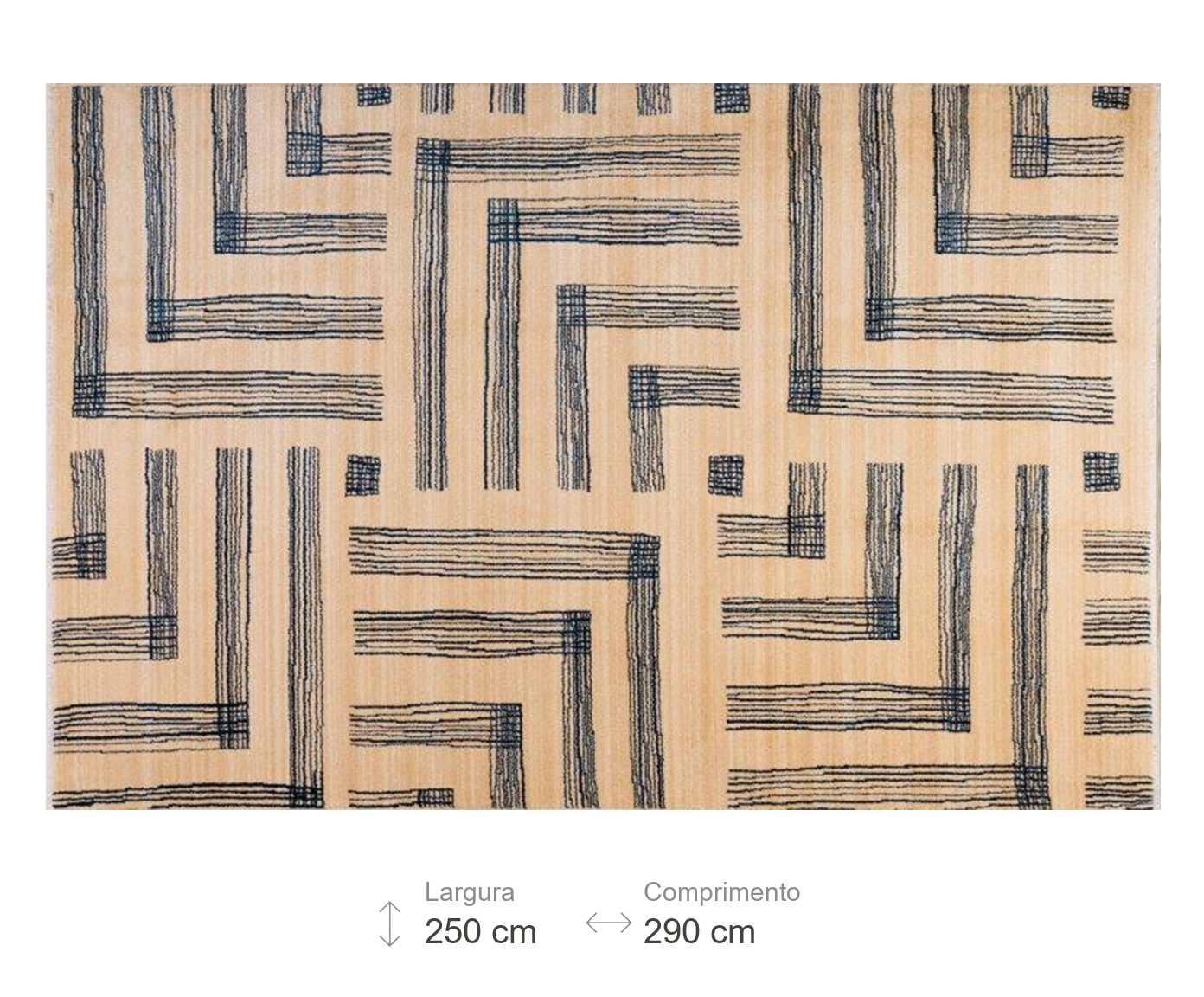 Tapete Turco Debrum Manhattan Navy image number 6