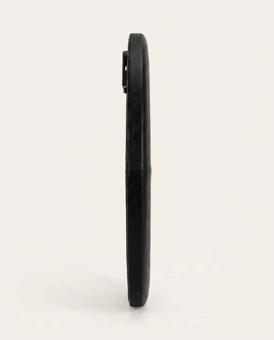 Espelho Madrid em Corino Preto - 60cm image number 4